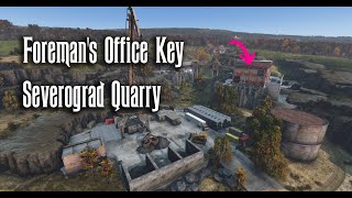 Foremans Office Key Severograd quarry DayZ Rearmed [upl. by Preciosa]