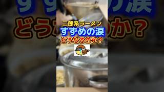 二郎系ラーメン「すずめの涙」盛りしたらどうなるのか？ 二郎系 [upl. by Ilek]