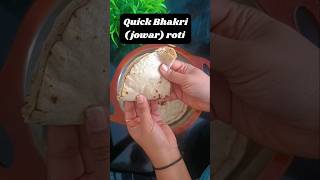 Jowar Bhakri Recipe How To Make Jowar Roti  Yummy [upl. by Aundrea642]