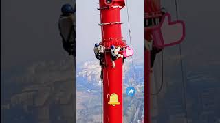 installation of a cell phone signal tower [upl. by Burny]