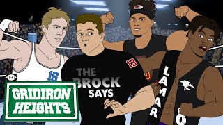 NFL Playoffs Go WWE  Gridiron Heights  S8 E18 [upl. by Lasonde291]