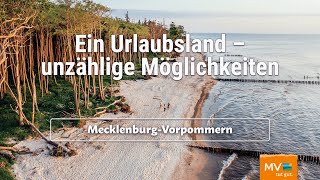 Entdecke MecklenburgVorpommern zwischen Ostseeküste und Mecklenburgischer Seenplatte 2022 [upl. by Lindner]