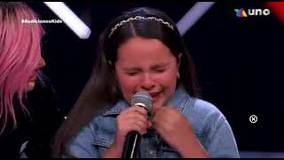 Ximena Mi buen Amor Audiciones A Ciegas La Voz Kids 2021Completa [upl. by Quintana]