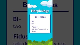 Root Word Of The Day  BIFIDUS [upl. by Berneta]