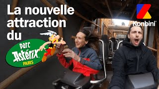 PARC ASTÉRIX  ON TESTE TOUTATIS LA NOUVELLE ATTRACTION GROS BANGER 🔥 [upl. by Nikki]