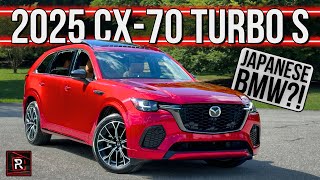 The 2025 Mazda CX70 Turbo S Is A Boosted 6Cylinder Powered SUV With BMW Vibes [upl. by Coyle]