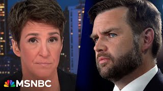 Maddow JD Vance wants to destroy anything conservatives cant control [upl. by Nnaacissej]