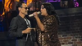 La India y Marc Anthony vuelven a cantar juntos quotVivir Lo Nuestroquot en los Latin GRAMMYs [upl. by Gitel]