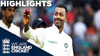 Pandya Stars As England Collapse  England v India 3rd Test Day 2 2018  Highlights [upl. by Aivatan]