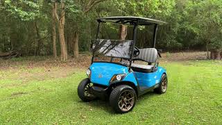 NAVITAS 600A AC Conversion Yamaha DRIVE 2 Golf Cart with Lithium Battery Pack FAST [upl. by Sib]