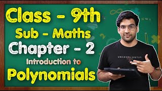 Class 9 Maths Chapter 2 Introduction to Polynomials NCERT  MKR [upl. by Annauqahs]