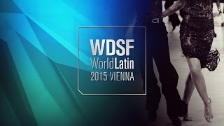 Goffredo  Matus MDA  2015 World Latin R1 C  DanceSport Total [upl. by Tecil229]