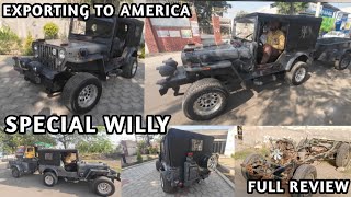 Modified Willy Jeep In Punjab  Chana Motors Moga  Willy Jeep In India [upl. by Ellenej]