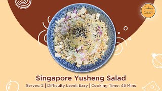 Singapore Yusheng Salad  Cooking ORNA [upl. by Eelnayr197]