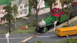 Bachmann Southern 722 at the Hocking Valley Model Railroaders [upl. by Eanaj]