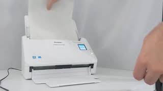 Setting up Avision document scanner AD335WN for network scans [upl. by Ellenoj]