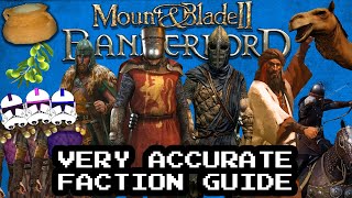 Mount and Blade II Bannerlord Very Accurate Faction Guide [upl. by Galan]