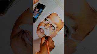 Colorpencil drawing portrait art colourepencil painting drawing [upl. by Eiloj]