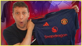 The new MANCHESTER UNITED SHIRT Fake football shirt review from kitmmcom [upl. by Schuster]