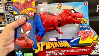 Cursed Spiderman TRex “SpiderRex” From Dinosaur Multiverse  Jurassic World Toy Hunt from this Week [upl. by Ayalat]