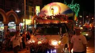 2012 Wesak Night Parade 卫塞节 花车游行  十五碑锡兰佛寺 Buddhist Maha Vihara Brickfields Kuala Lumpur [upl. by Avivah]