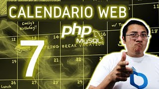 Calendario web con PHP y MySQL usando fullcalendar Video 7  descripción del evento [upl. by Cooper911]