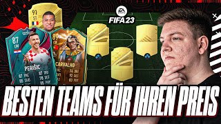 Das beste Team für 100k 250k 500k und 1000k in FIFA 23🤔 [upl. by Viridis]