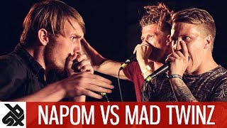 NAPOM vs MAD TWINZ  Fantasy Battle  World Beatbox Camp [upl. by Sergias261]