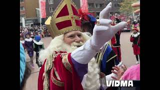 Sinterklaas arrival at Amstelveen Stadshart mall on 17th nov 2024 [upl. by Morie948]