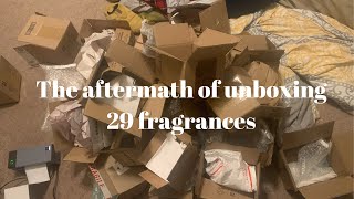 UNBOXING 29 MENS COLOGNES LATTAFA CLONES CHEAPIES FRAGRANCE HAUL JOMASHOP EBAY AMAZON [upl. by Nishom]