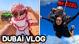 DUBAİ VLOG  UÇAKTAN ATLADIM  Feride Özdinç  Sıla Dündar [upl. by Aubreir]