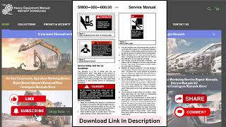 Download Link Belt TCC 1200CE Crane Service Manual [upl. by Adar]