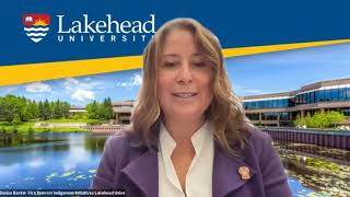 Lakehead  OpenText Indigenous Internship Program Announcement Sept 24 2021 [upl. by Alilak]