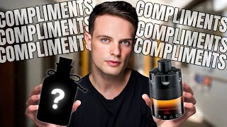 Top 10 MOST Complimented Mens Fragrances [upl. by Mackoff]