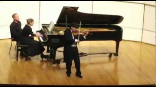 Eric Grossmanviolin plays Bazzini  quotLa Ronde des Lutinsquot [upl. by Meadows]