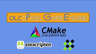 Building Web Based olcPixelGameEngine Applications using CMake and Emscripten [upl. by Blossom]