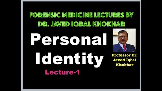 1 PERSONAL IDENTITY1 VIDEO LECTURE DEFINITION OBJECTIVES METHODS amp PARAMETERS personalidentity [upl. by Huppert]