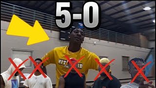 6’4 GUY MOP THE FLOOR IN 1V1 NOBODY COULDN’T STOP HIM FROM SCORING [upl. by Drallim]