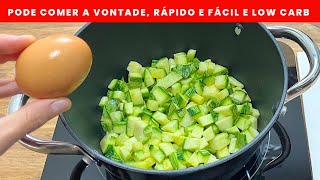 JANTAR INCRÍVEL  EMAGRECE BARATO SAUDÁVEL e RÁPIDO  FÁCIL e GOSTOSO  Low Carb [upl. by Johna]