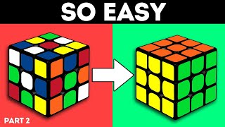 How to solve a Rubik’s cube  The Easiest tutorial  Part 2 [upl. by Ennaer]