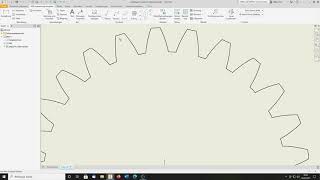 Zahnrad mit Inventor erstellen und bemaßen [upl. by Namlak]