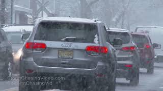 Freehold NJ Winter Storm  1292017 [upl. by Nalo]