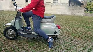 vespa 102 polini con marmitta mdm [upl. by Ledua]