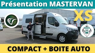 COMPACT  BOITE AUTO  Présentation fourgon FONT VENDÔME MasterVan XS 2023 Instant CampingCar [upl. by Oruasi]