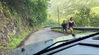 Waipio Valley Road is the steepest paved public road in the world [upl. by Muir]