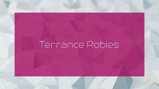 Terrance Robles  appearance [upl. by Kelleher612]