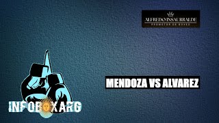 MARCOS MENDOZA VS ADRIAN ALVAREZ CLUB MARIANO MORENO POLVORINES 231124 [upl. by Ocinom]