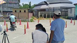 Bike Driving Test RTO Budgam  Two Wheeler Driving Test  RTO Budgam [upl. by Reinhold]