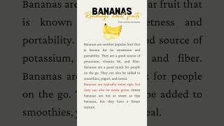 Learn English Level 1Slow  Bananas english learnenglish readingpractice [upl. by Lytsyrk]