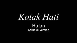 Kotak Hati Karaoke Version  Hujan [upl. by Dnalra]